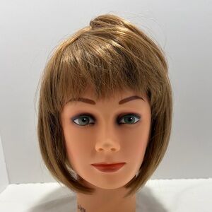 Women’s Dirty Blonde Bob Cut Highlights Synthetic Wig